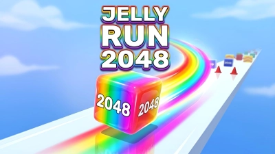 Igra Jelly Run 2048 spletu